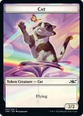 Cat // Food (11) Double-Sided Token [Unfinity Tokens] | L.A. Mood Comics and Games