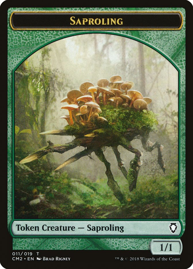 Saproling Token [Commander Anthology Volume II Tokens] | L.A. Mood Comics and Games