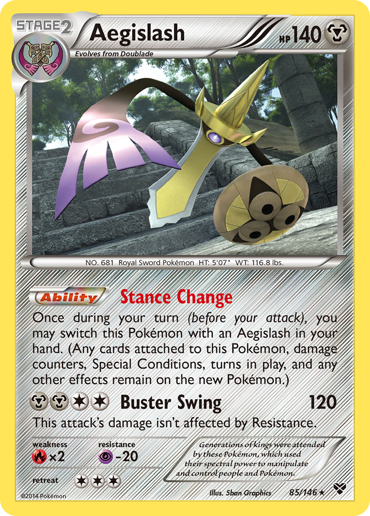 Aegislash (85/146) [XY: Base Set] | L.A. Mood Comics and Games