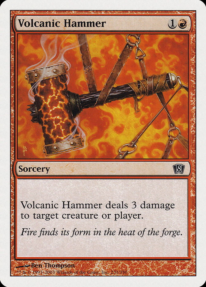Volcanic Hammer [Eighth Edition] | L.A. Mood Comics and Games
