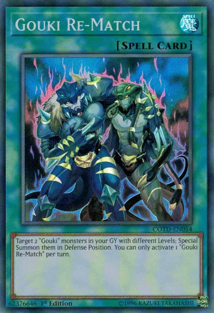 Gouki Re-Match [COTD-EN054] Super Rare | L.A. Mood Comics and Games
