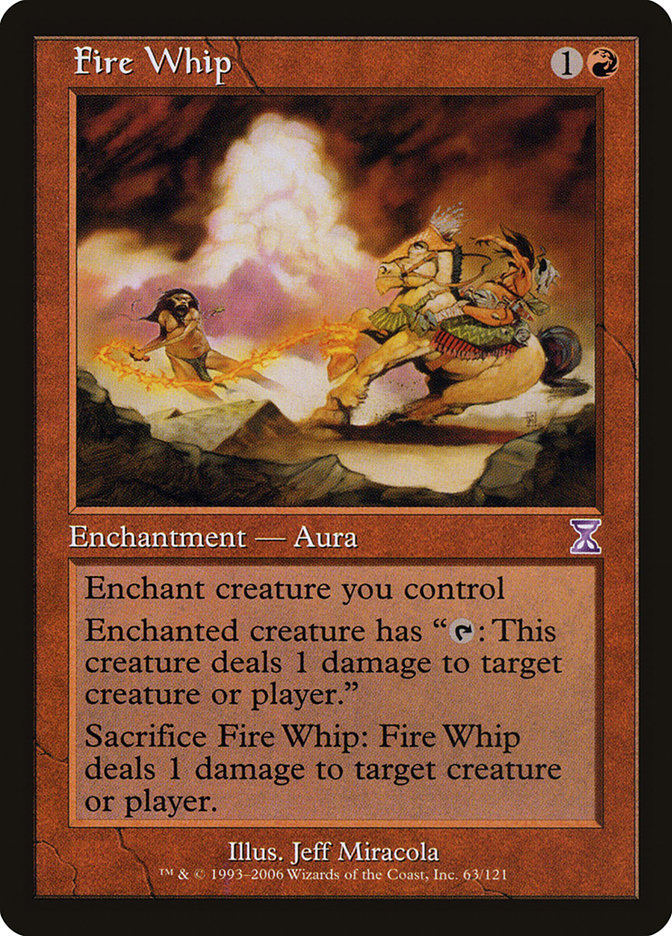 Fire Whip [Time Spiral Timeshifted] | L.A. Mood Comics and Games