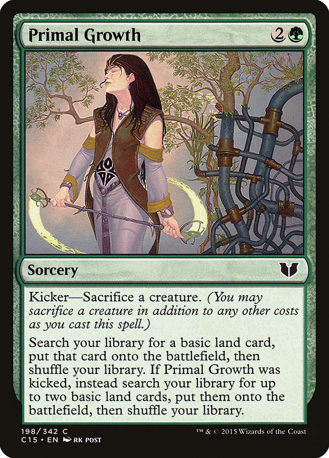 Primal Growth [Commander 2015] | L.A. Mood Comics and Games