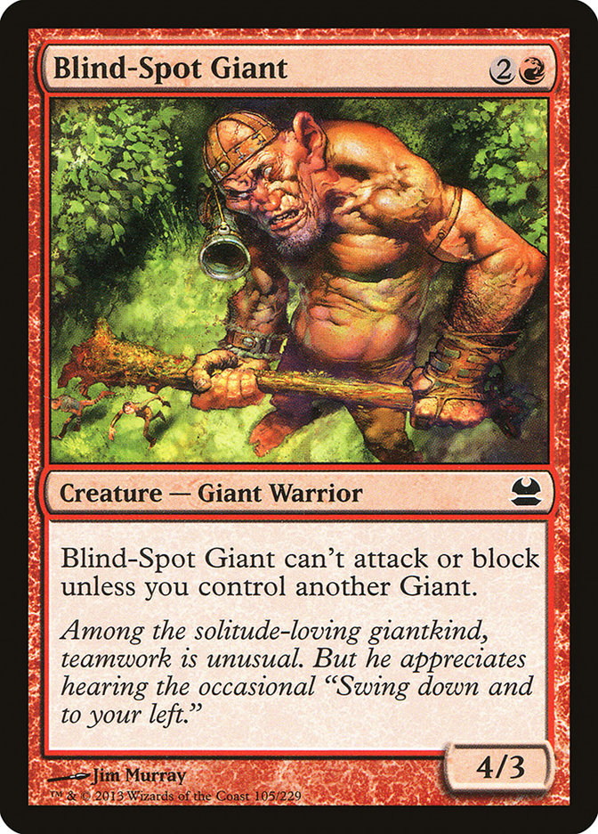 Blind-Spot Giant [Modern Masters] | L.A. Mood Comics and Games