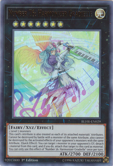 Number 76: Harmonizer Gradielle [BLHR-EN029] Ultra Rare | L.A. Mood Comics and Games