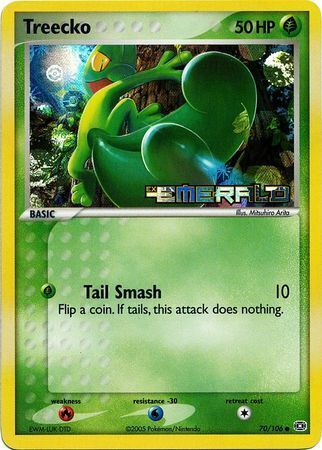 Treecko (70/106) (Stamped) [EX: Emerald] | L.A. Mood Comics and Games