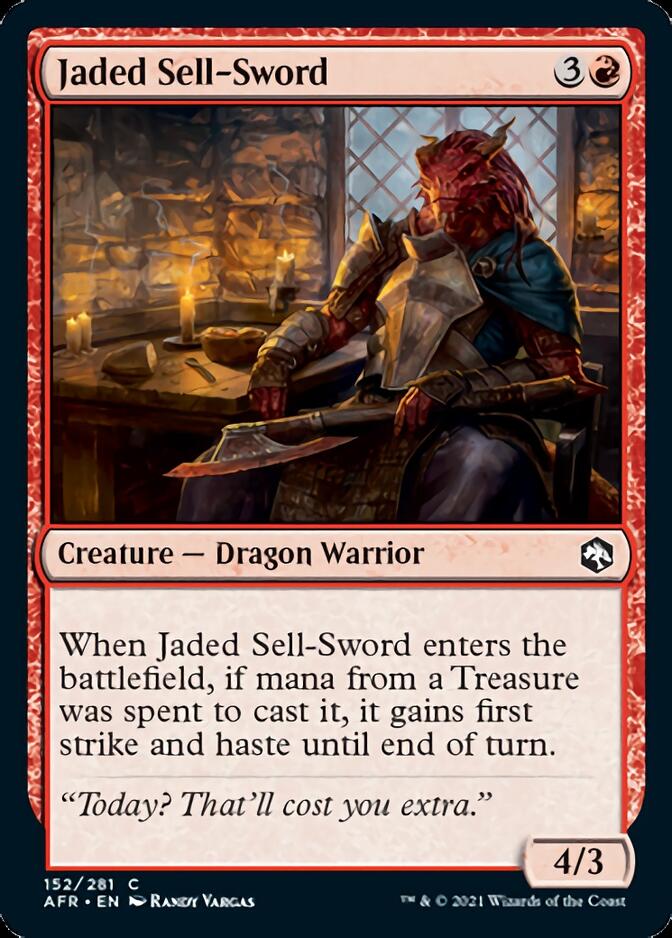 Jaded Sell-Sword [Dungeons & Dragons: Adventures in the Forgotten Realms] | L.A. Mood Comics and Games
