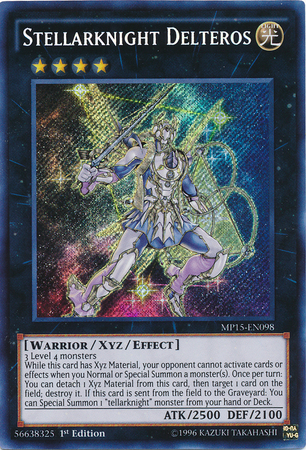 Stellarknight Delteros [MP15-EN098] Secret Rare | L.A. Mood Comics and Games