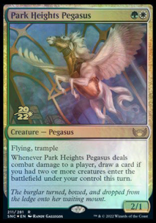 Park Heights Pegasus [Streets of New Capenna Prerelease Promos] | L.A. Mood Comics and Games