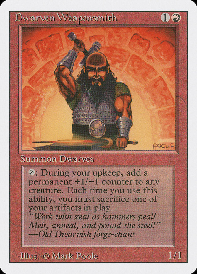 Dwarven Weaponsmith [Revised Edition] | L.A. Mood Comics and Games