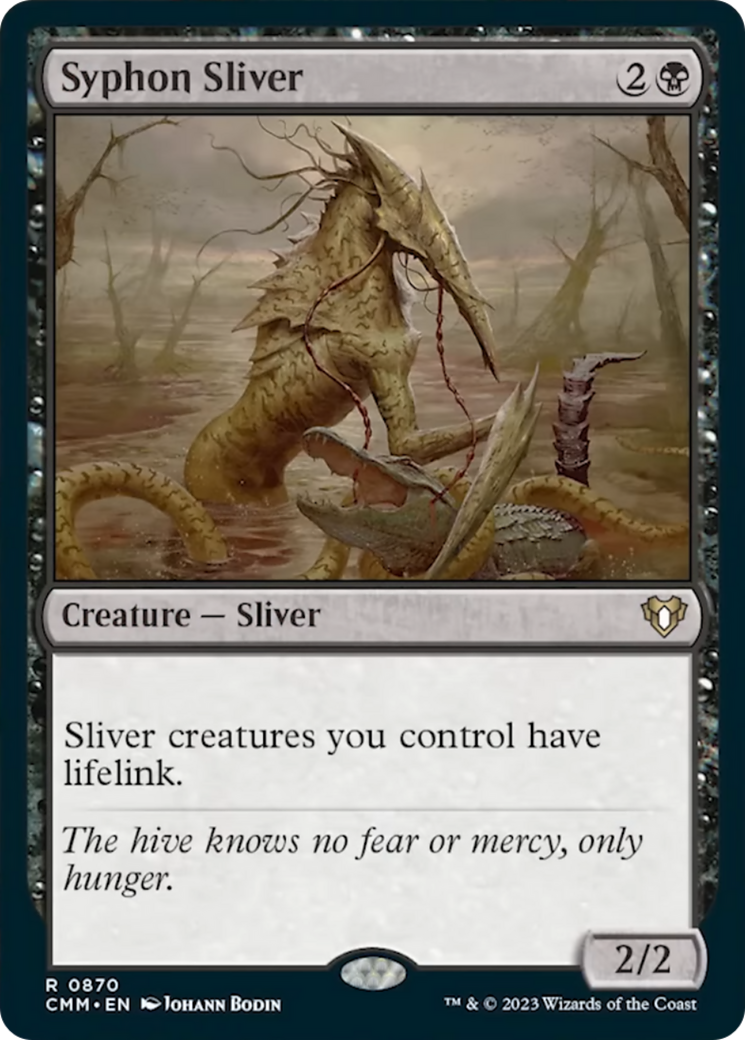 Syphon Sliver [Commander Masters] | L.A. Mood Comics and Games