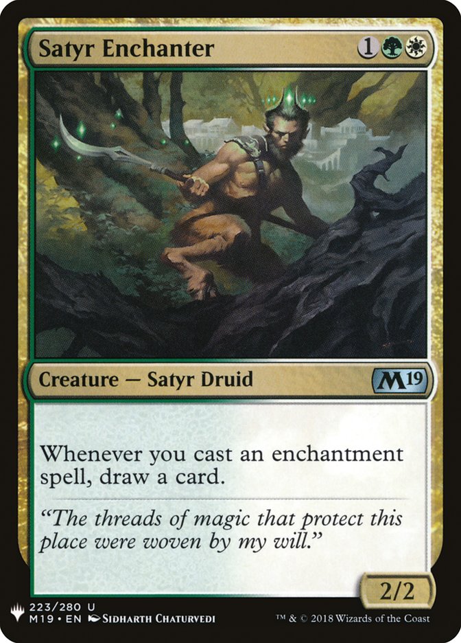 Satyr Enchanter [Mystery Booster] | L.A. Mood Comics and Games