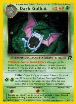 Dark Golbat (7/82) [Team Rocket Unlimited] | L.A. Mood Comics and Games