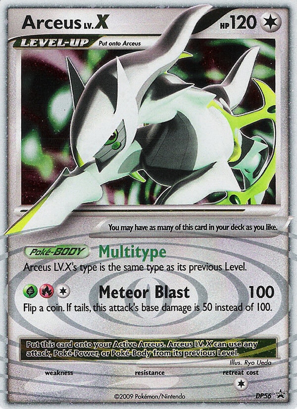 Arceus LV.X (DP56) [Diamond & Pearl: Black Star Promos] | L.A. Mood Comics and Games