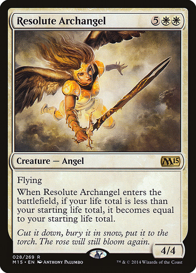 Resolute Archangel [Magic 2015] | L.A. Mood Comics and Games