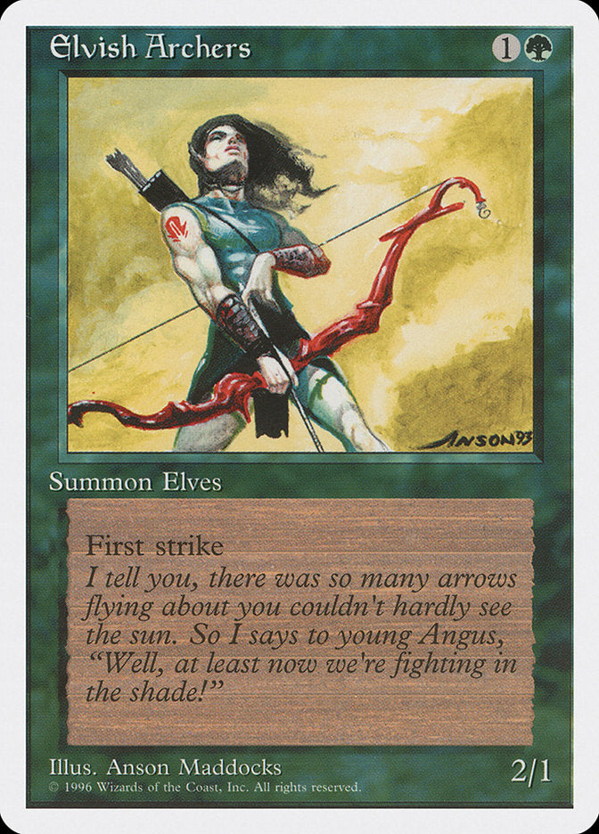 Elvish Archers [Introductory Two-Player Set] | L.A. Mood Comics and Games