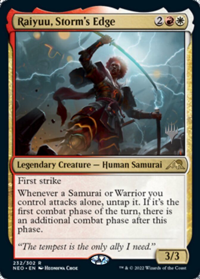 Raiyuu, Storm's Edge (Promo Pack) [Kamigawa: Neon Dynasty Promos] | L.A. Mood Comics and Games
