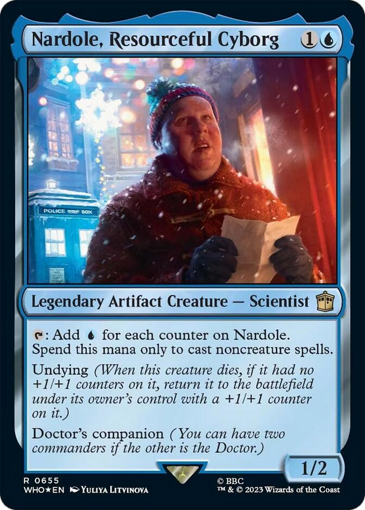 Nardole, Resourceful Cyborg (Surge Foil) [Doctor Who] | L.A. Mood Comics and Games
