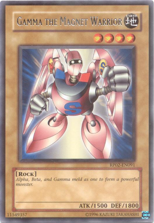 Gamma The Magnet Warrior [RP02-EN091] Rare | L.A. Mood Comics and Games