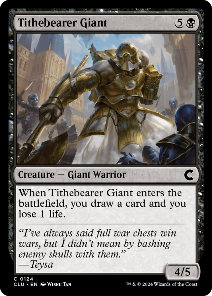 Tithebearer Giant [Ravnica: Clue Edition] | L.A. Mood Comics and Games