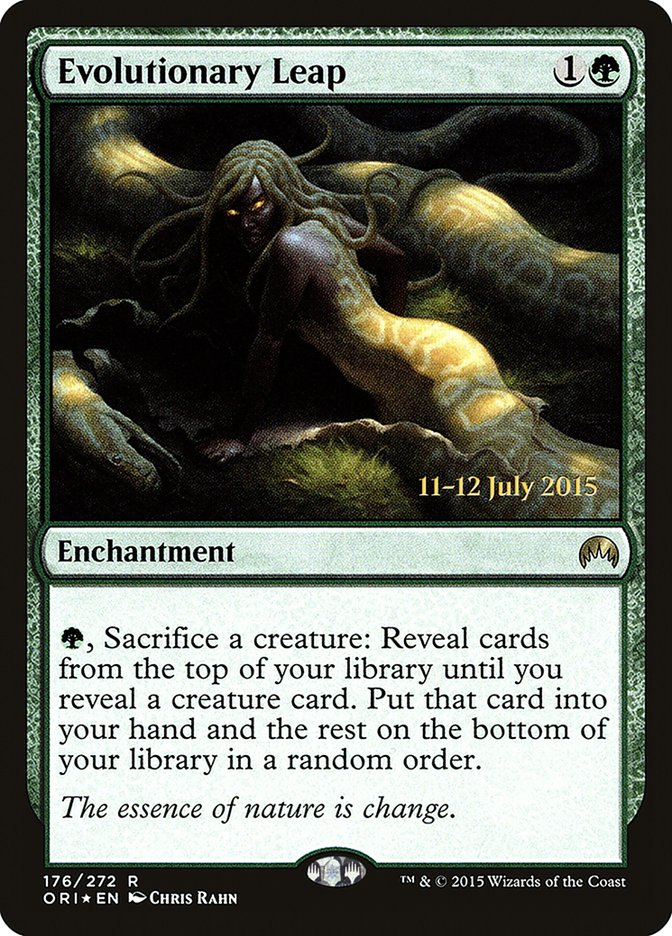 Evolutionary Leap [Magic Origins Prerelease Promos] | L.A. Mood Comics and Games