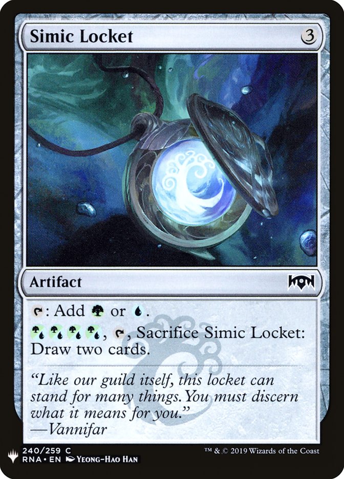 Simic Locket [Mystery Booster] | L.A. Mood Comics and Games