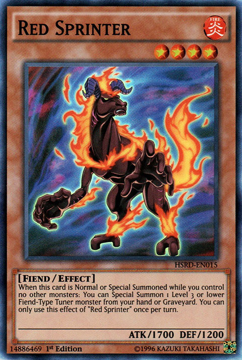 Red Sprinter [HSRD-EN015] Super Rare | L.A. Mood Comics and Games