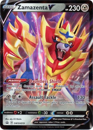 Zamazenta V (SWSH019) [Sword & Shield: Black Star Promos] | L.A. Mood Comics and Games