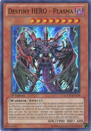 Destiny HERO - Plasma [LCGX-EN134] Super Rare | L.A. Mood Comics and Games