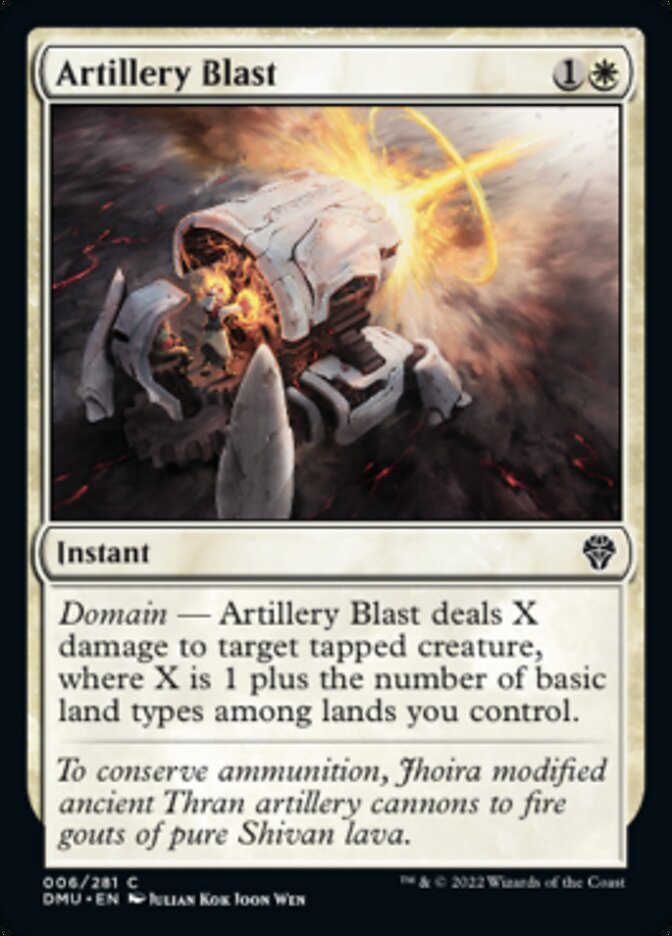 Artillery Blast [Dominaria United] | L.A. Mood Comics and Games