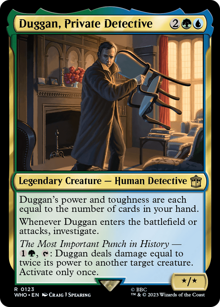 Duggan, Private Detective [Doctor Who] | L.A. Mood Comics and Games