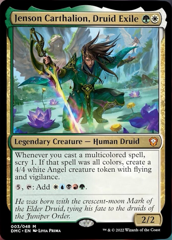 Jenson Carthalion, Druid Exile [Dominaria United Commander] | L.A. Mood Comics and Games