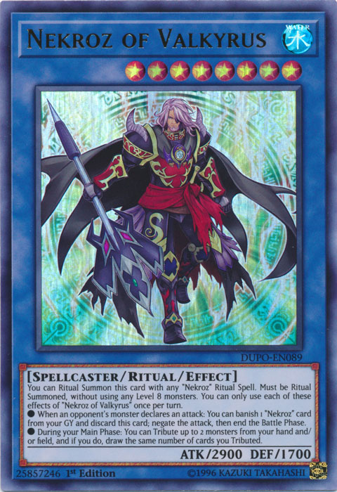 Nekroz of Valkyrus [DUPO-EN089] Ultra Rare | L.A. Mood Comics and Games