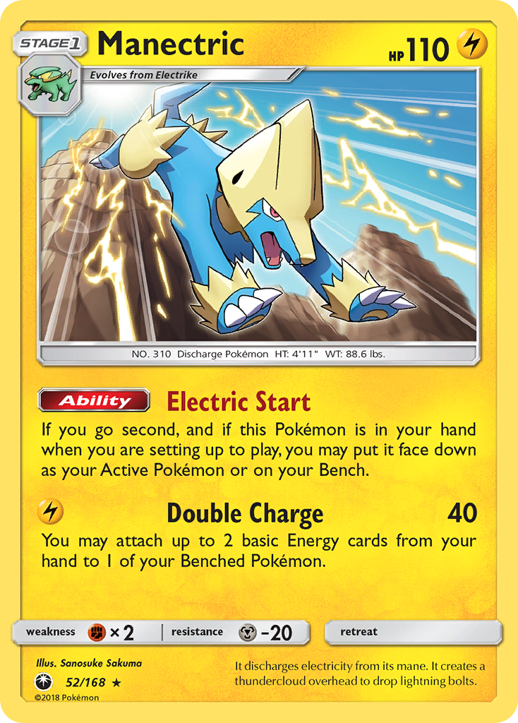 Manectric (52/168) [Sun & Moon: Celestial Storm] | L.A. Mood Comics and Games