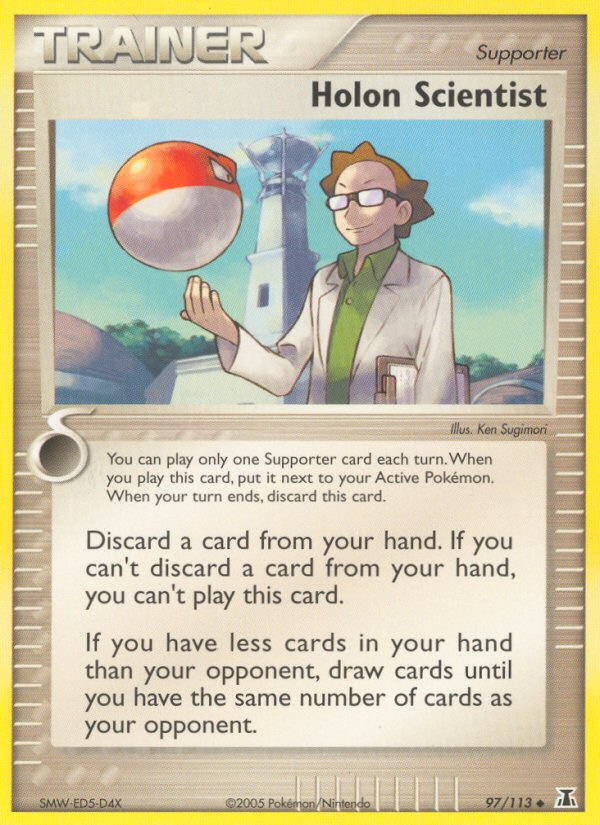 Holon Scientist (97/113) [EX: Delta Species] | L.A. Mood Comics and Games