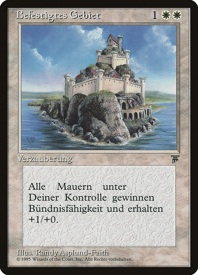 Fortified Area (German) - "Befestigtes Gebiet" [Renaissance] | L.A. Mood Comics and Games