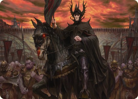 The Mouth of Sauron Art Card [The Lord of the Rings: Tales of Middle-earth Art Series] | L.A. Mood Comics and Games