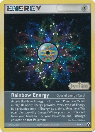 Rainbow Energy (81/92) (Stamped) [EX: Legend Maker] | L.A. Mood Comics and Games