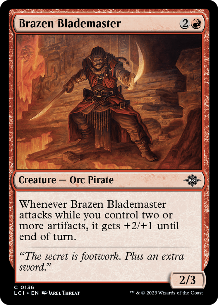 Brazen Blademaster [The Lost Caverns of Ixalan] | L.A. Mood Comics and Games