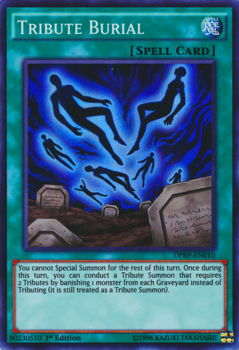 Tribute Burial [DPRP-EN010] Super Rare | L.A. Mood Comics and Games