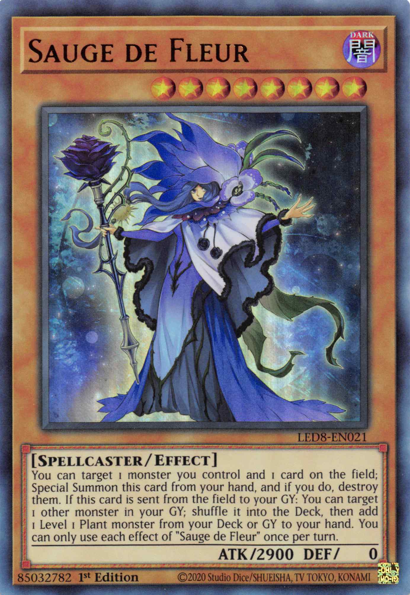 Sauge de Fleur [LED8-EN021] Ultra Rare | L.A. Mood Comics and Games