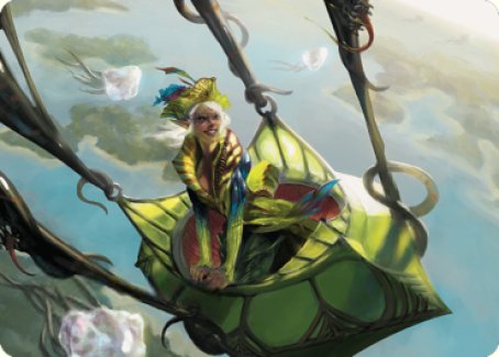Nael, Avizoa Aeronaut Art Card [Dominaria United Art Series] | L.A. Mood Comics and Games