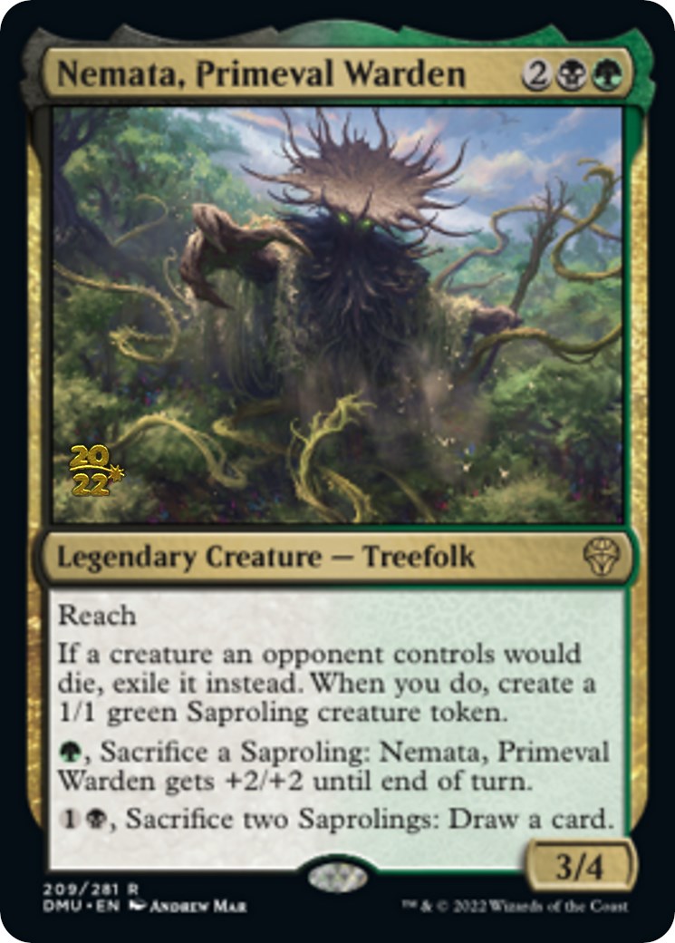 Nemata, Primeval Warden [Dominaria United Prerelease Promos] | L.A. Mood Comics and Games