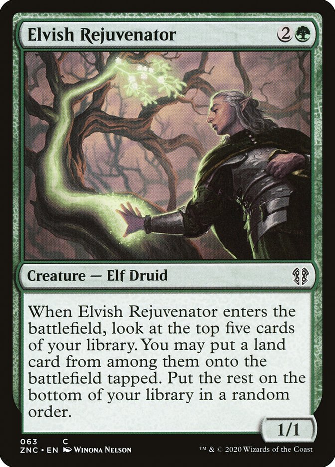 Elvish Rejuvenator [Zendikar Rising Commander] | L.A. Mood Comics and Games