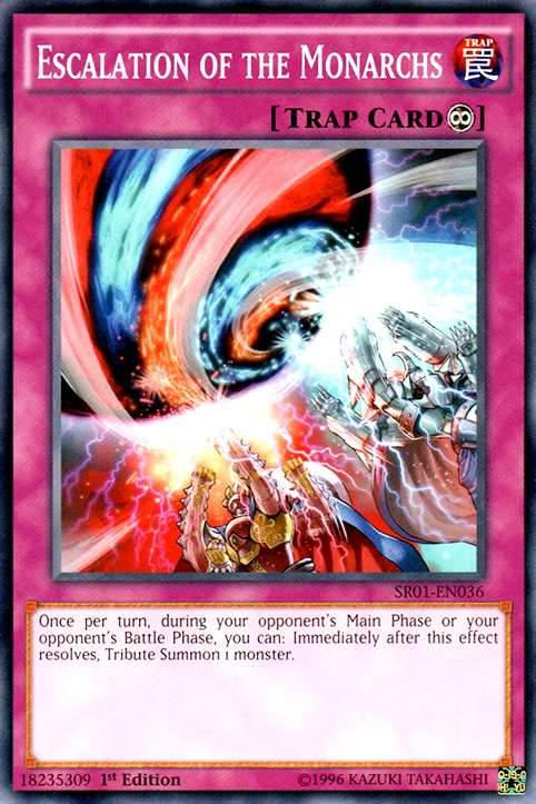 Escalation of the Monarchs [SR01-EN036] Common | L.A. Mood Comics and Games