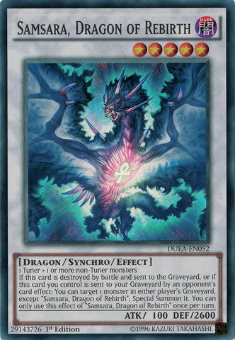 Samsara, Dragon of Rebirth [DUEA-EN052] Super Rare | L.A. Mood Comics and Games