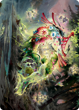 Go-Shintai of Life's Origin Art Card [Kamigawa: Neon Dynasty Art Series] | L.A. Mood Comics and Games