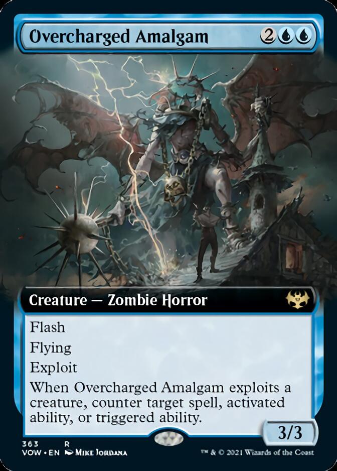 Overcharged Amalgam (Extended Art) [Innistrad: Crimson Vow] | L.A. Mood Comics and Games