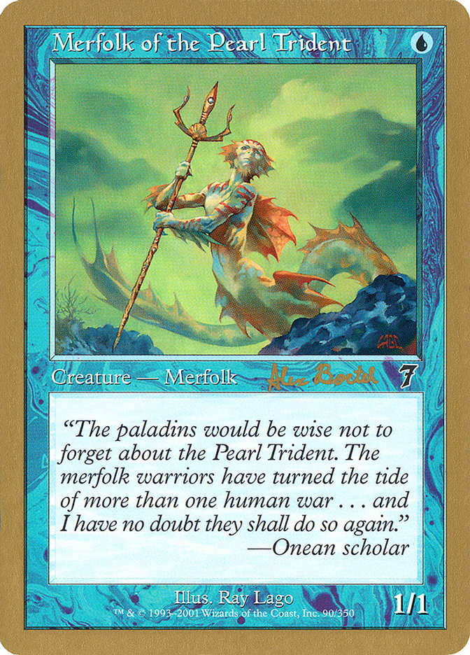 Merfolk of the Pearl Trident (Alex Borteh) [World Championship Decks 2001] | L.A. Mood Comics and Games