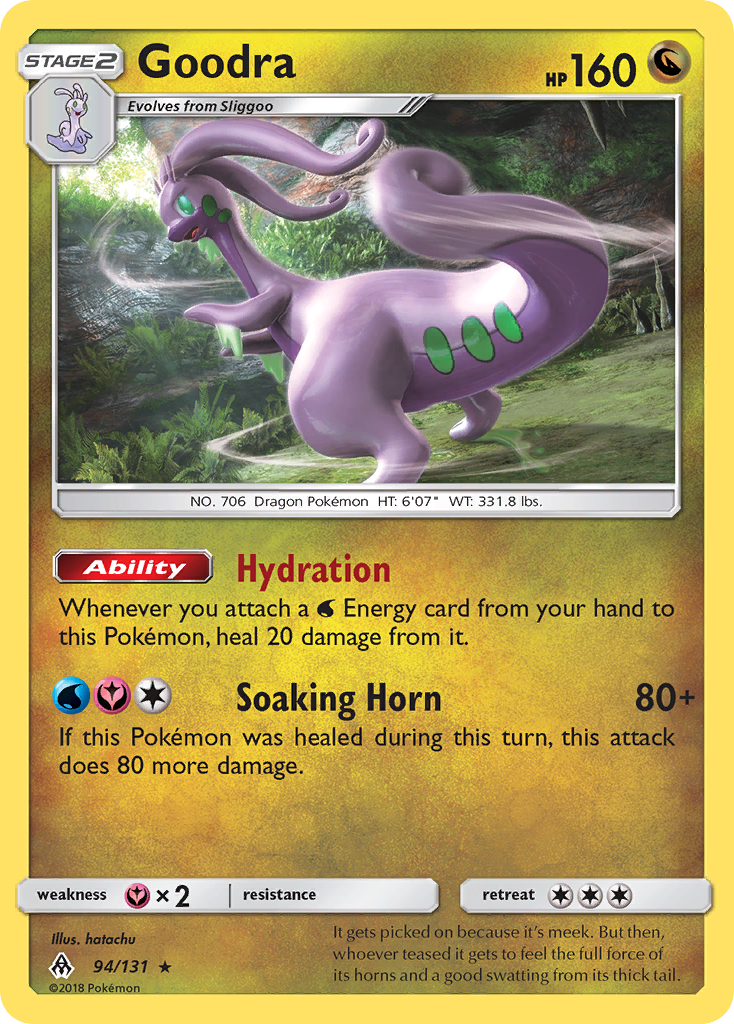 Goodra (94/131) [Sun & Moon: Forbidden Light] | L.A. Mood Comics and Games